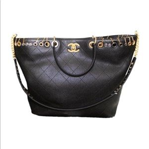 🚫SOLD🚫 NWT Chanel Tote Shopping Bag Caviar CC